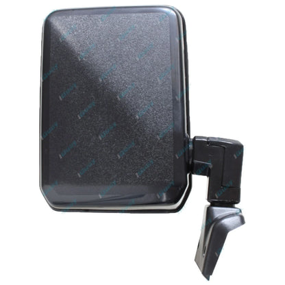 Large Door Wing Mirror BLACK Right for Toyota Landcruiser 60 Series (1987-1990)
