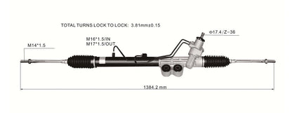 Power Steering Rack for Holden Colorado 2012-On