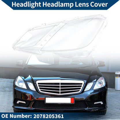 1Pc Headlight Lens Cover for Mercedes-Benz (No. 2078205361)