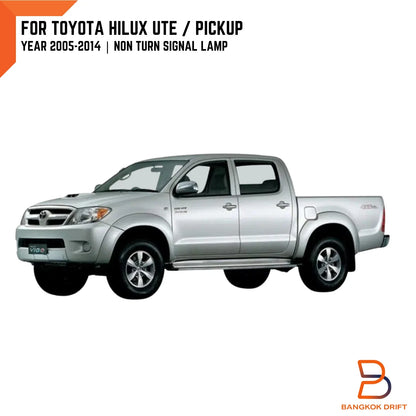 Chrome Outer Mirror Cover for Toyota Hilux Ute Vigo MK6 MK7 (2005-2014)
