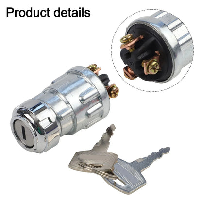 Ignition Switch 2 x Keys Ignition Starter for Most Cars
