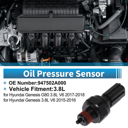 Engine Oil Pressure Sensor No. 947502A000 for Hyundai Genesis G80 (2015–2020)