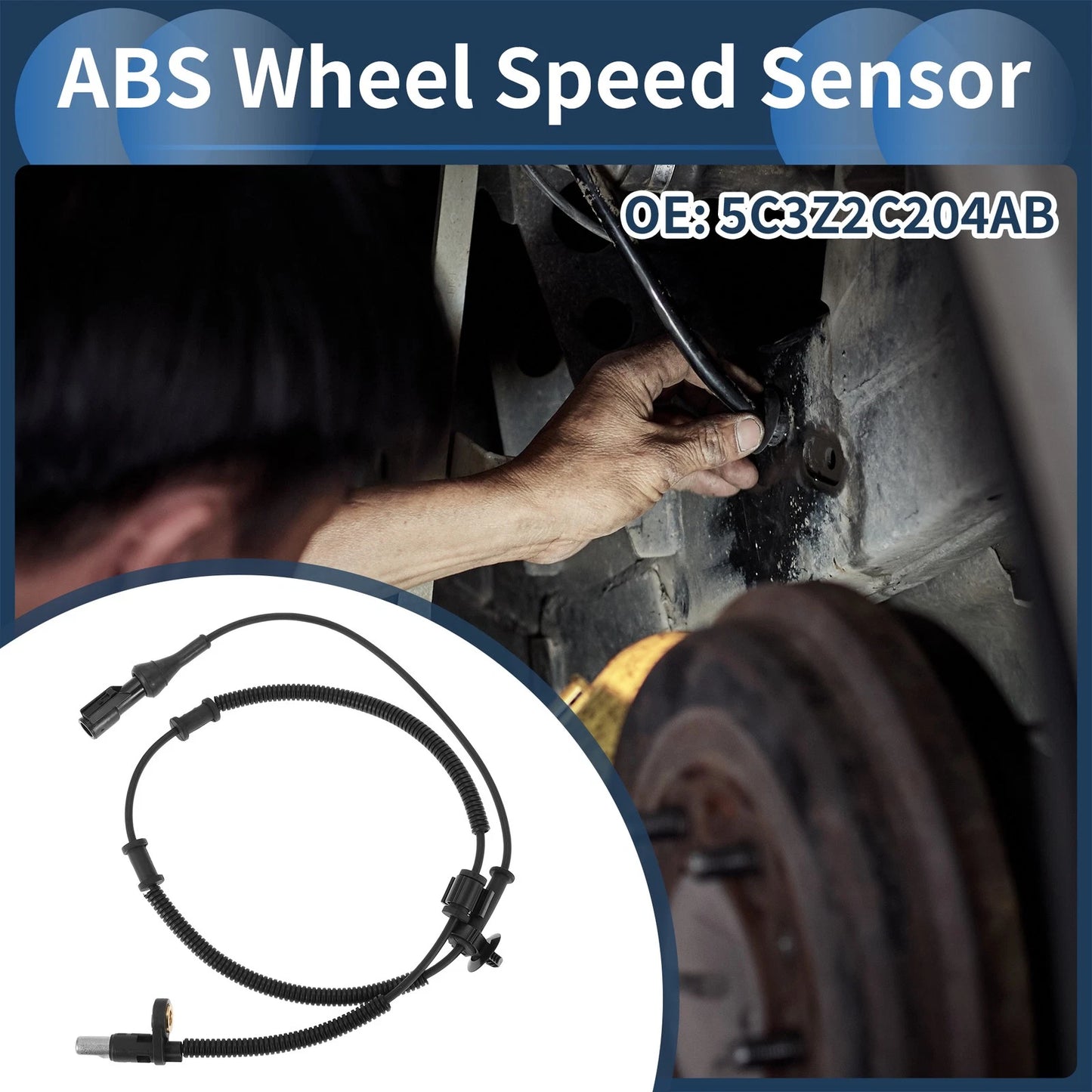 ABS Wheel Speed Sensor No. 5C3Z2C204AB for Ford F-250 Super Duty (2005–2007)