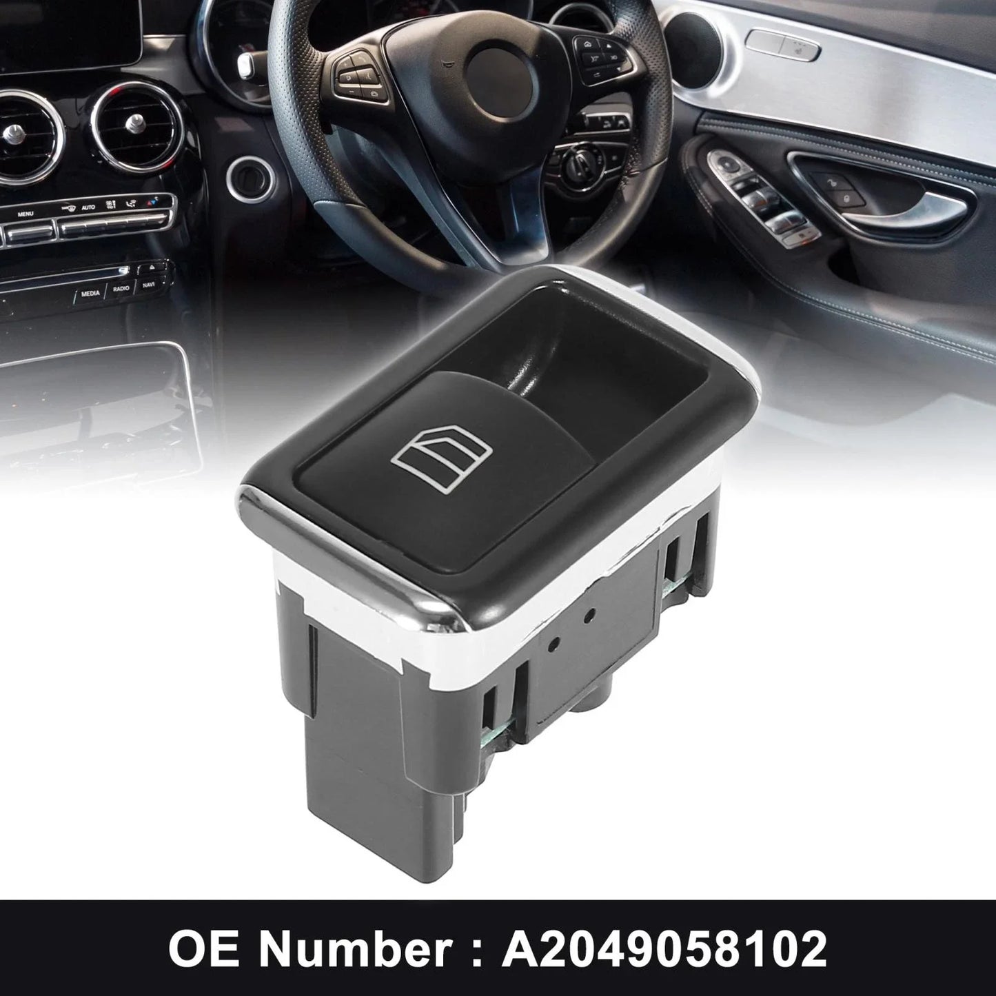 Power Window Lift Switch for Mercedes-Benz C250 C350 (2012-2015)