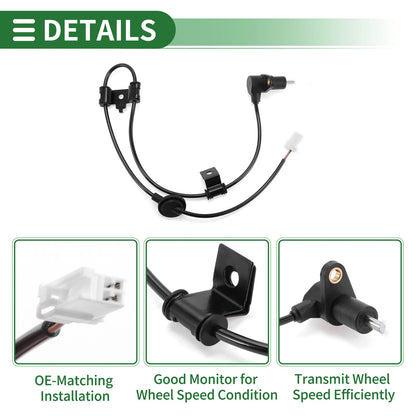 ABS Wheel Speed Sensor No. 9568017100 for Hyundai Matrix (2001–2010)