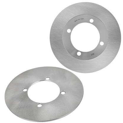2X Front Brake Discs for Suzuki Vinson 500 (2002–2007)