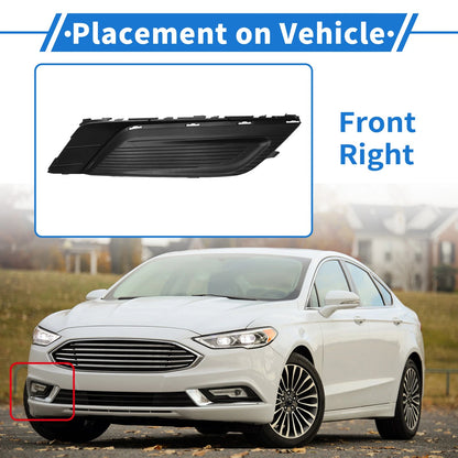 Front Right Fog Light Grill No.HS7Z17B814AA for Ford Fusion (2017–2018)
