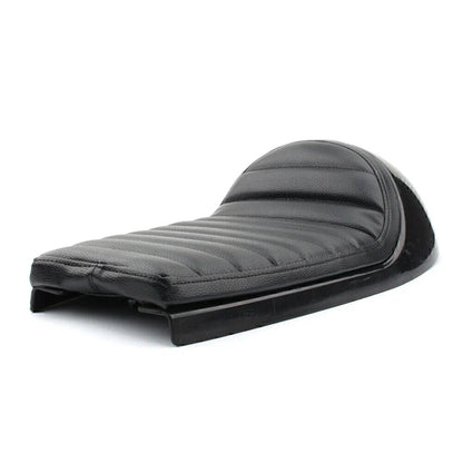 Universal Cafe Racer Seat Pan Vintage Cushion for Scrambler Black