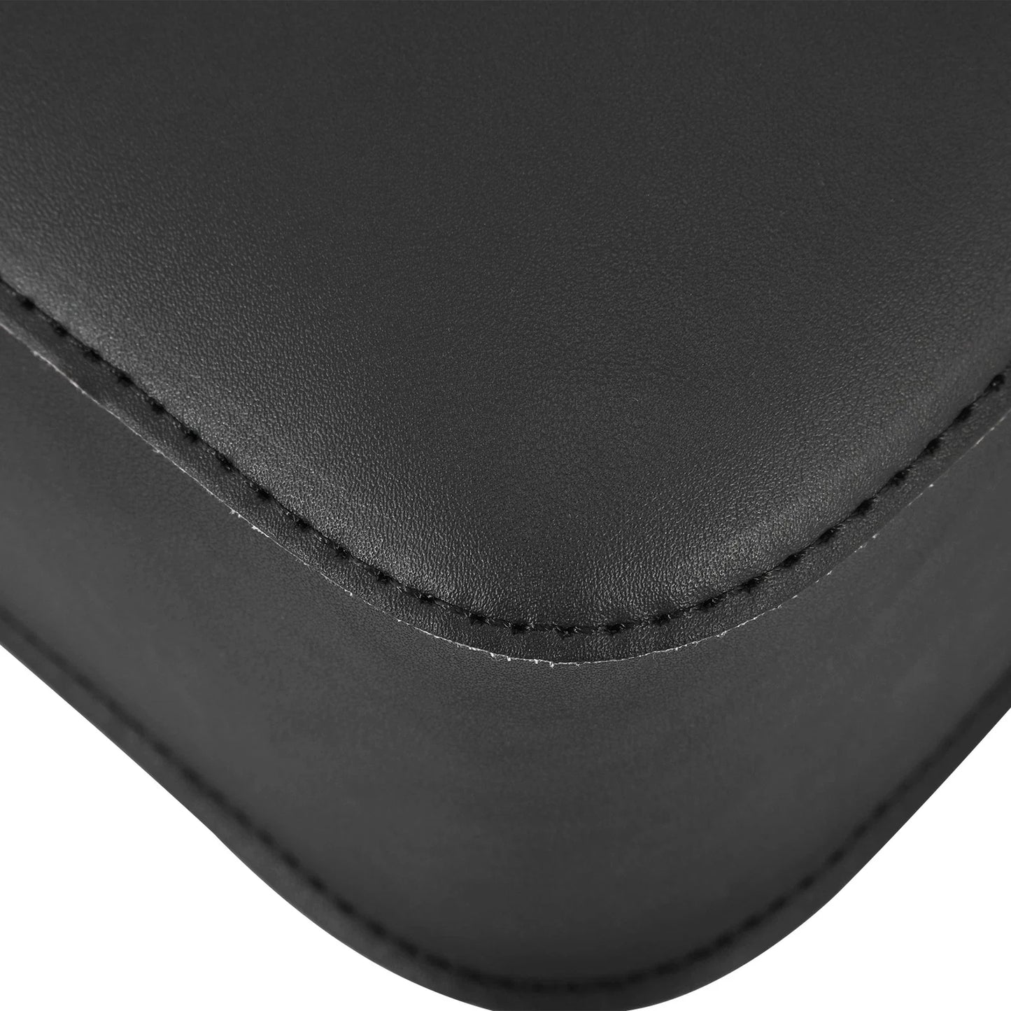 PU Leather Saddle Bags for Harley, Suzuki, Honda (Fits Various Models)