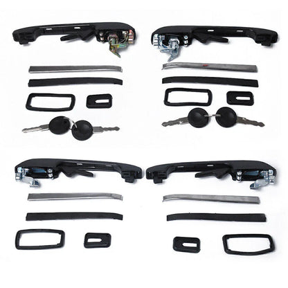 Front Rear L+R Door Handles for VW Passat Jetta Golf Mk1 Mk2 (1974-1994)