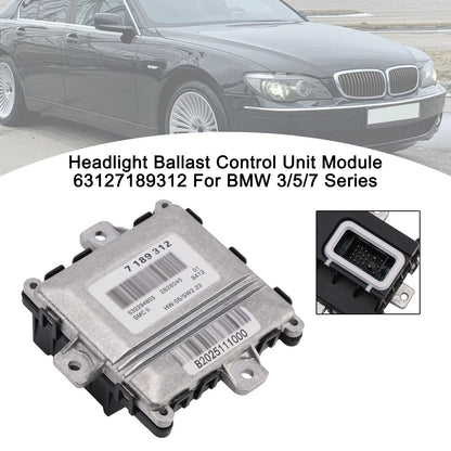Ballast Headlight Module 63127189312 for BMW 3/5/7 Series (2006–2013)