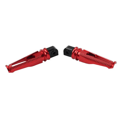 Red Foot Pegs Rear Passenger Footrests for Yamaha YZF R1 R6