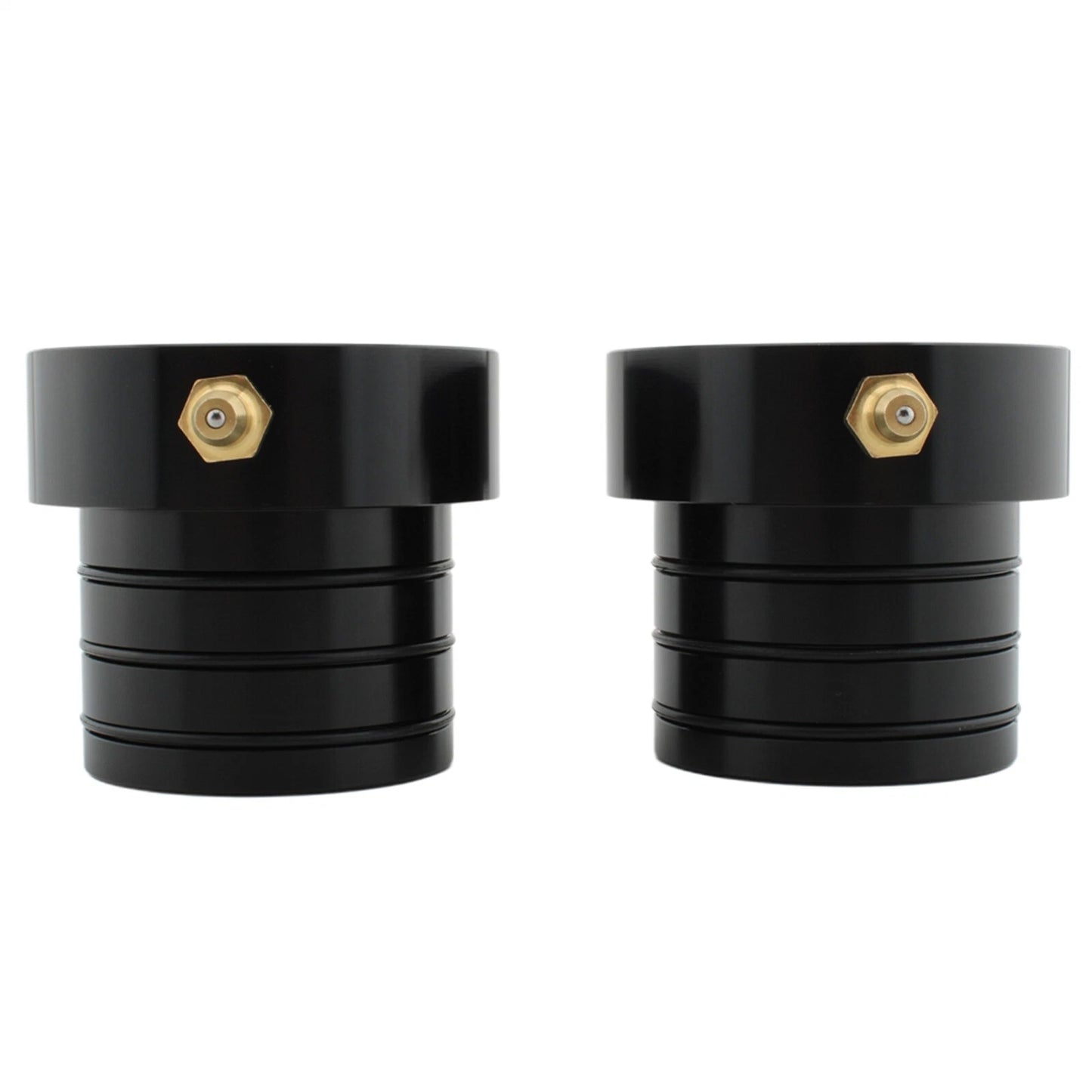 1 Pair Black Front Axle Tube Seal for Jeep Wrangler TJ (2004-2006)