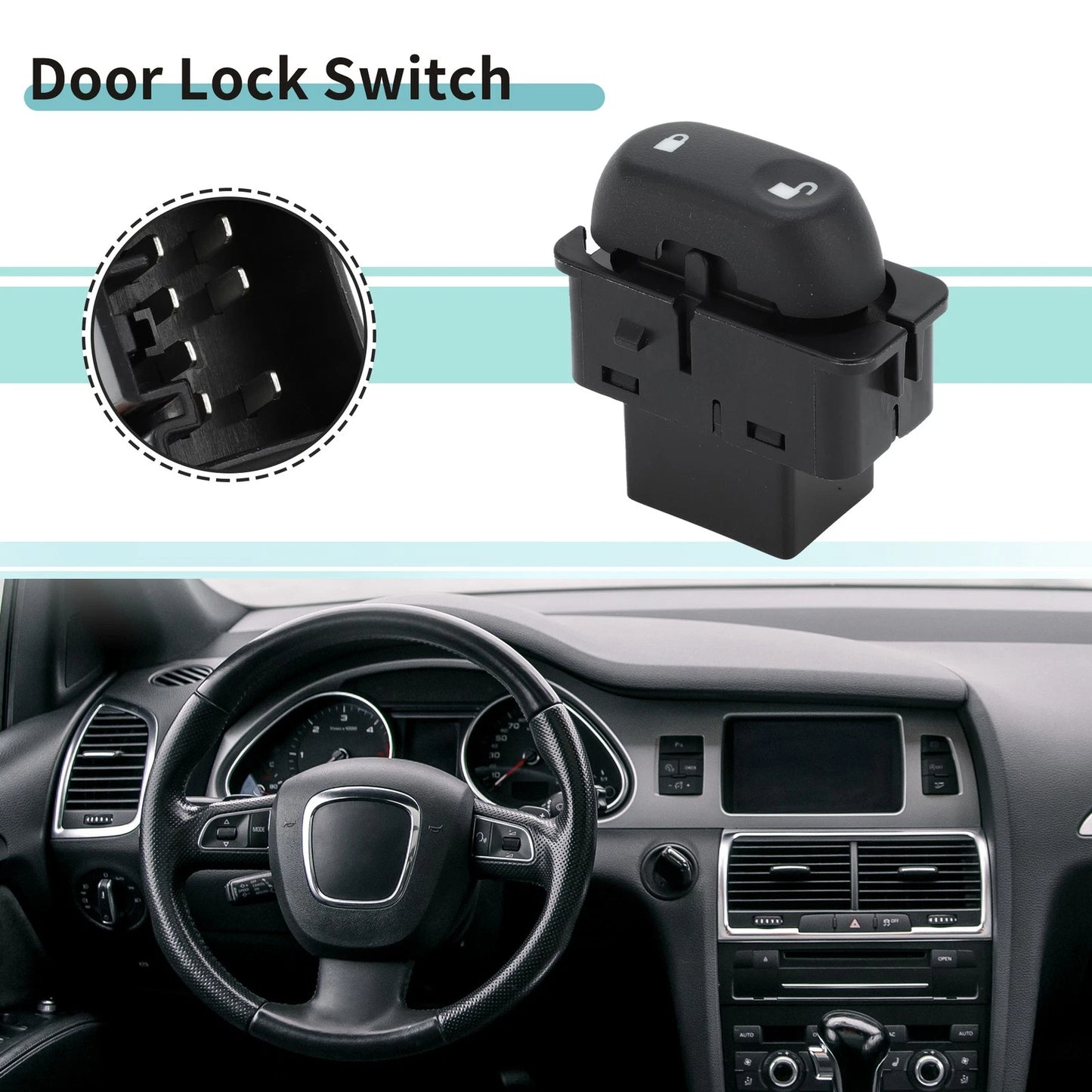 Door Lock Switch for Ford Excursion, Explorer, F-150 (1999–2005) No. 1L2Z14028AB