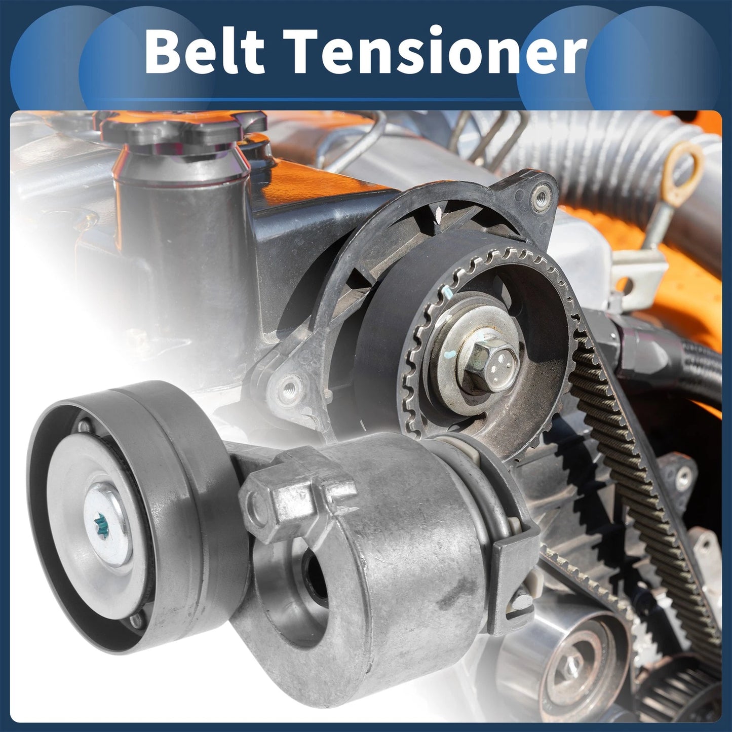 Belt Tensioner for Mitsubishi Space (1998–2006) No.MW30638573 Metal