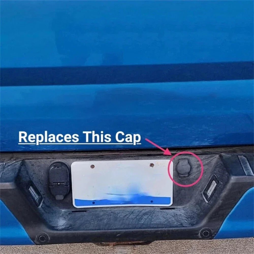 Rear Bumper Spare Wheel Lock Cover for Ford F-150 (2004-2014)