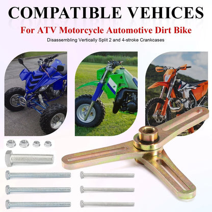 Crank Case Splitter Puller Tool for Motorcycle ATV