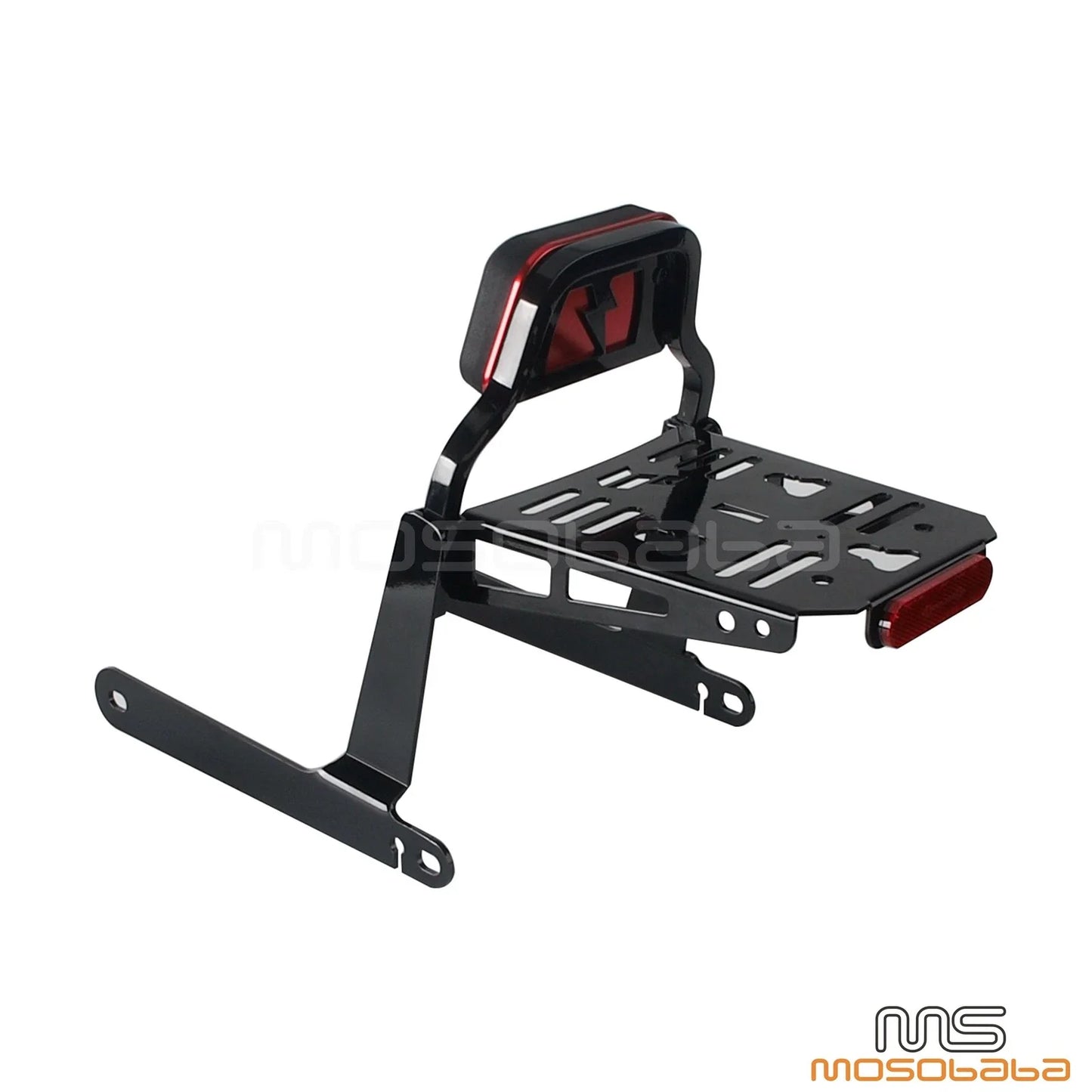 Low Profile Sports Sissy Bar for Dyna Wide Glide FXDWG 2006-2009, 2015-2017