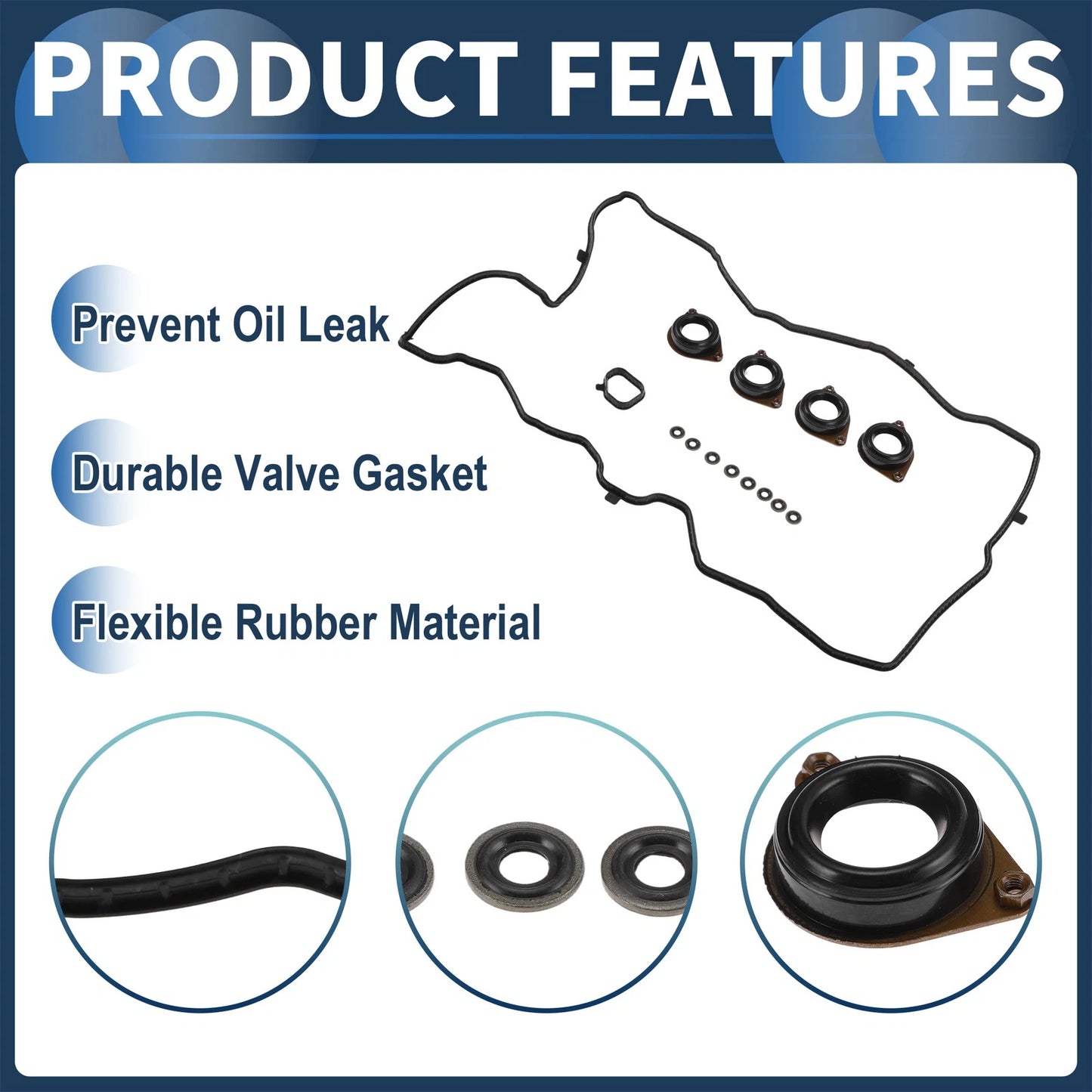 Valve Cover Gasket Set for Acura ILX (2016–2020) 120305A2A01