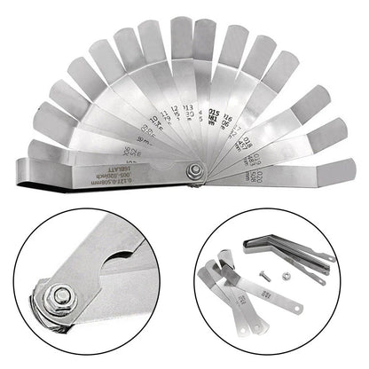 Feeler Gauge Stainless Steel for Motorcycle Engine Maintenance
