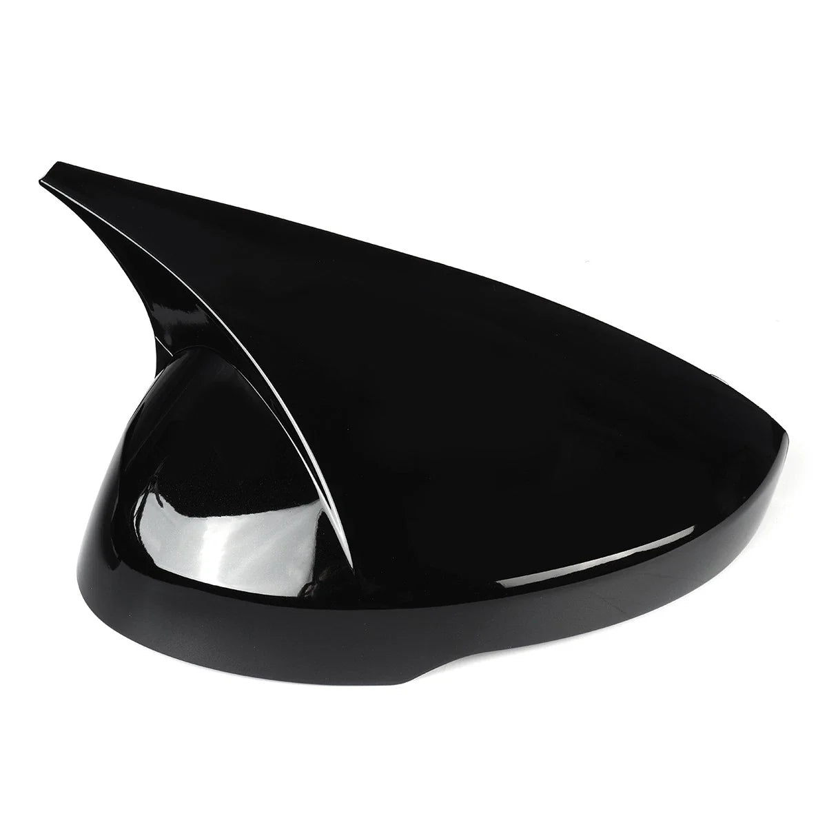 Pair / Black Side Rear View Mirror Cover Cap for Honda Civic (2022–2025)