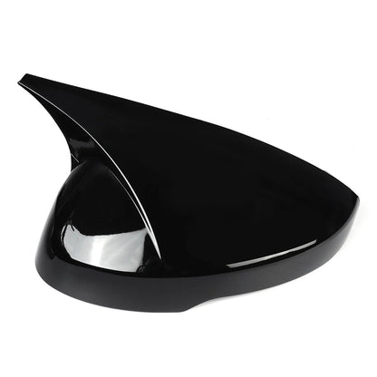 Pair / Black Side Rear View Mirror Cover Cap for Honda Civic (2022–2025)