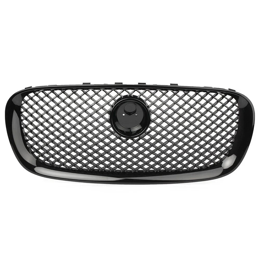 Front Upper Grille Radiator Grill with Emblem for Jaguar XF (2008-2011)