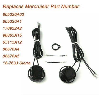 Trim Sender Switch for Mercruiser MC-1, R/MR, Alpha One, Bravo (Year Range)