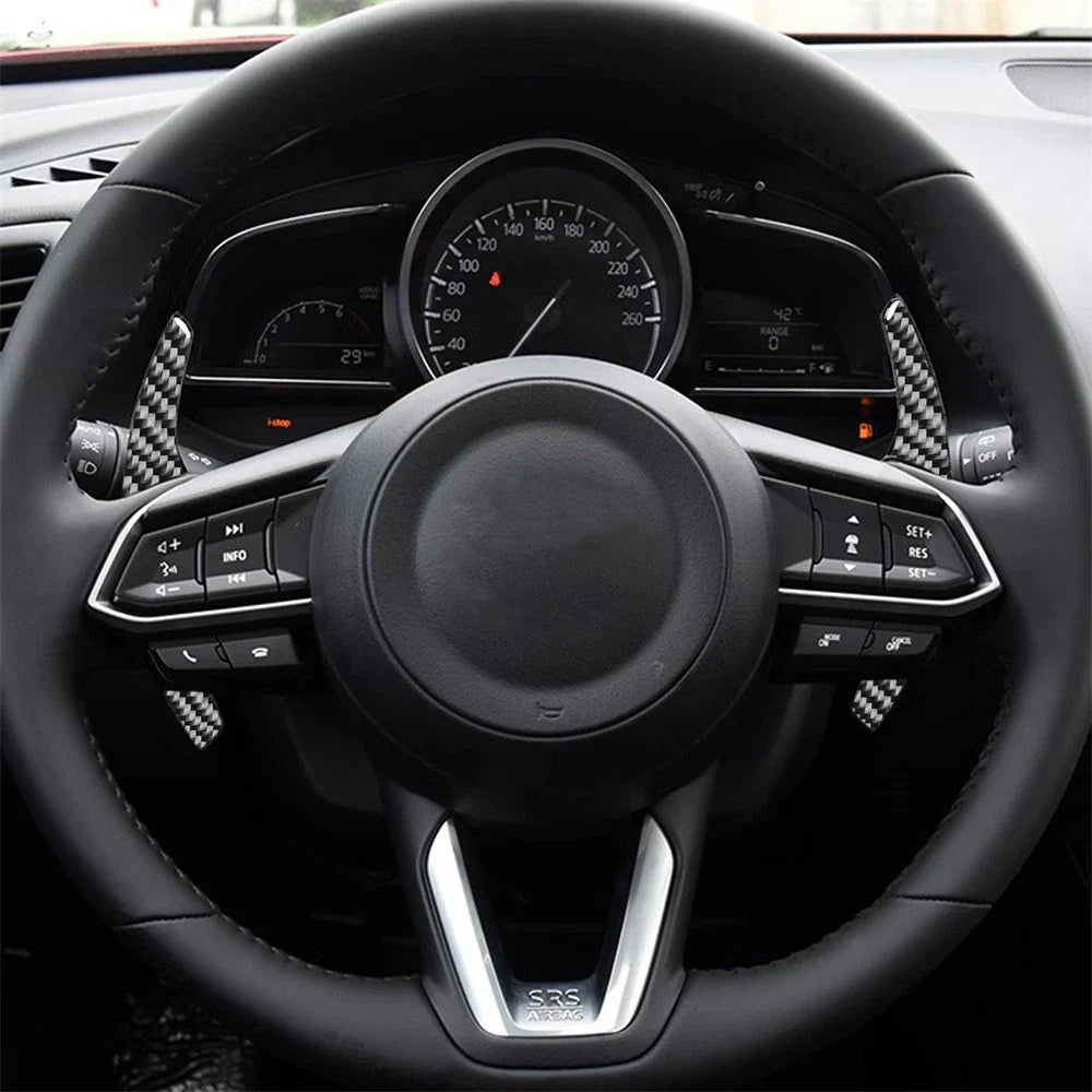 Carbon Fiber Shift Paddle for Mazda ATENZA MX-5 CX-4 CX-3 (2013-2023)