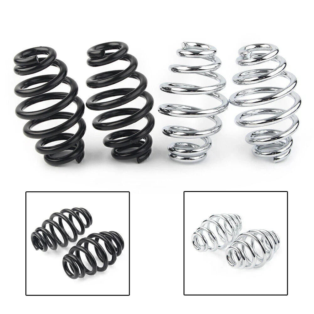 3" Barrel Coiled Solo Seat Springs for Harley Sportster Bobber Chopper