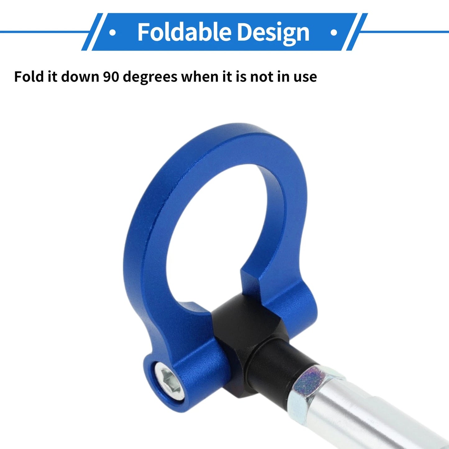 Trailer Ring Eye Towing Hook for Various Models (2010–2023)