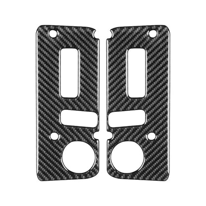 Carbon Fiber Seat Control Adjustment Button Covers for Hummer H2 (2003-2007)