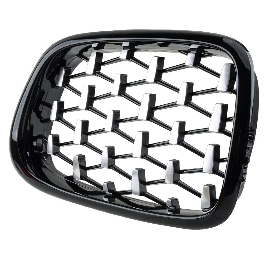 2 x Diamond Style Front Grille for BMW E39 5 Series M5 (1997-2003)