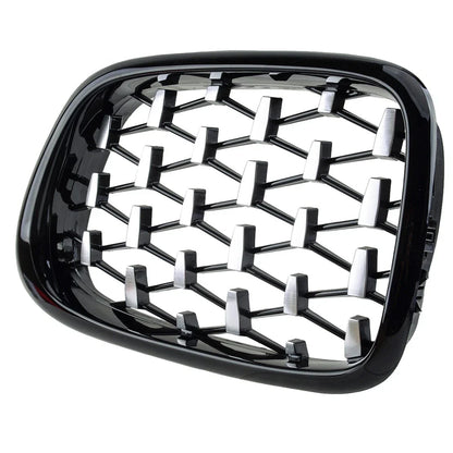 2 x Diamond Style Front Grille for BMW E39 5 Series M5 (1997-2003)