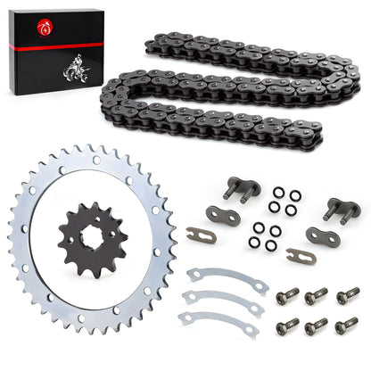 O-Ring Drive Chain and Sprockets Kit for Yamaha Warrior YFM350X (1989–2004)