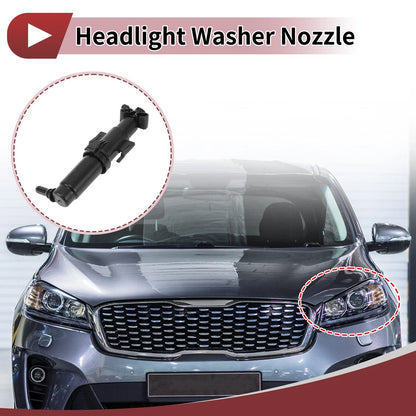 Headlight Washer Nozzle Front Driver Side for BMW 528i (2011 - 2016)