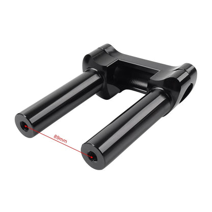 5.5" Handlebar Riser with 1" Top Clamp for Harley Night Train Low Rider Softail