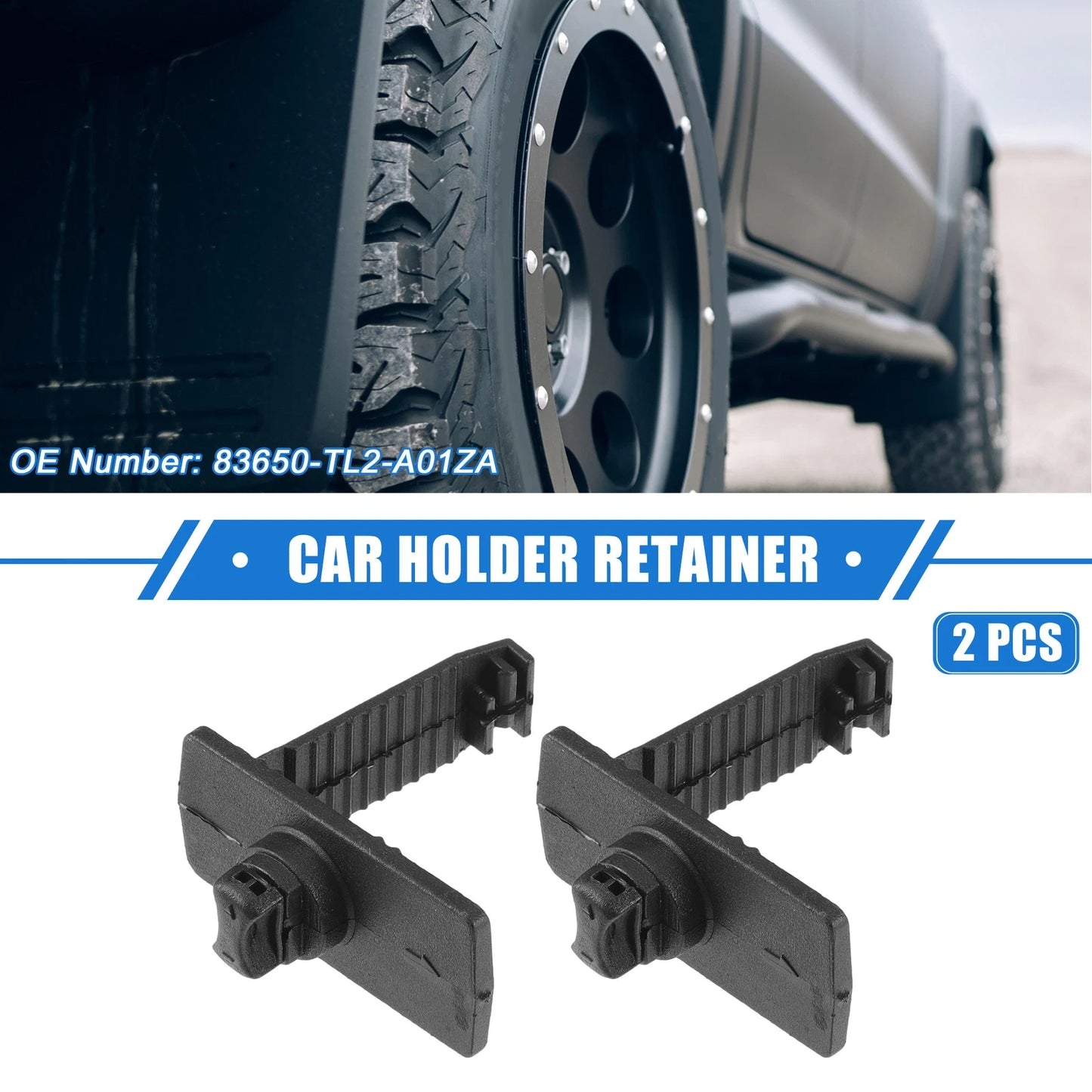 2 Pcs Floor Mat Fixing Clips for Honda Acura L Type