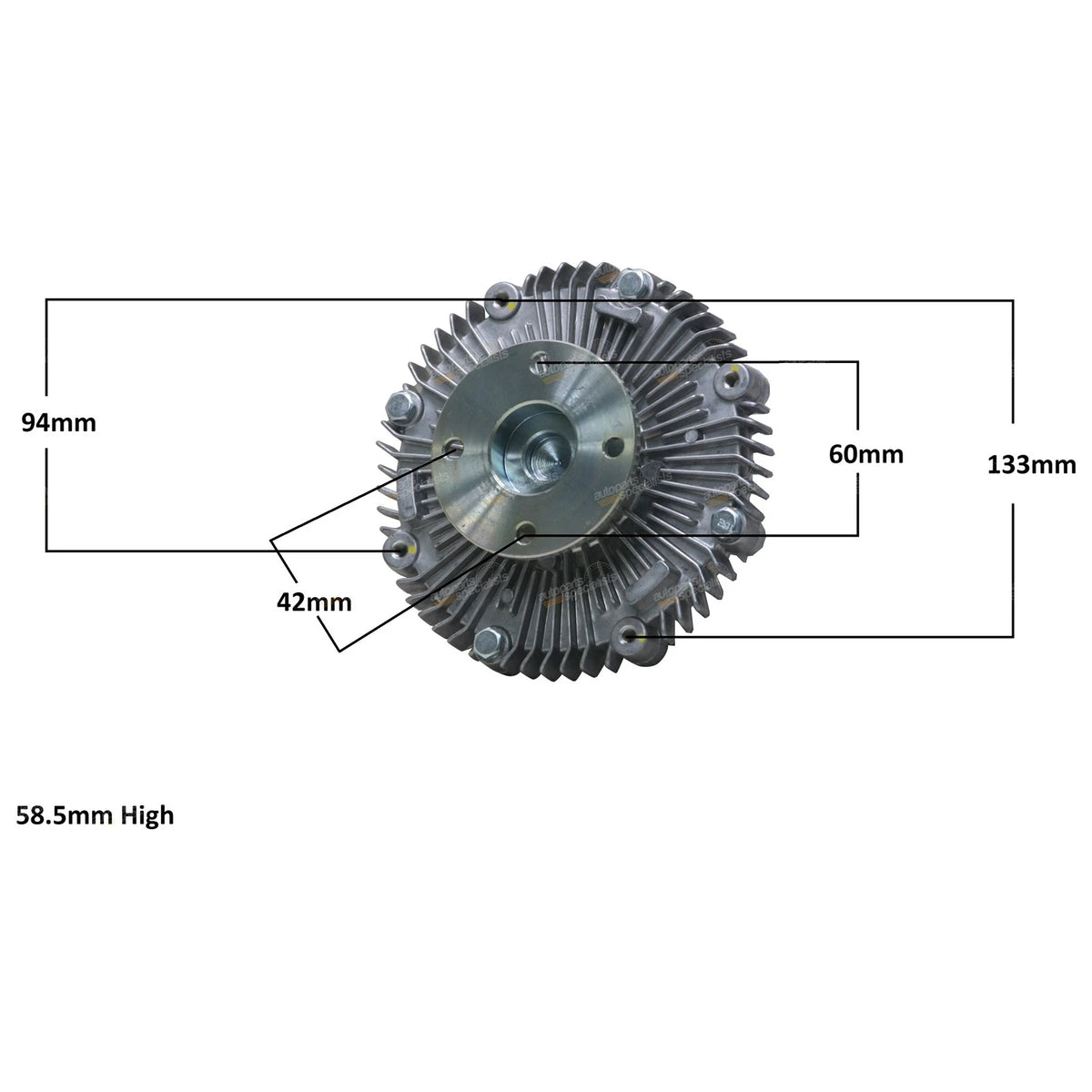 Viscous Fan Clutch for Ford Maverick (1991–1994)