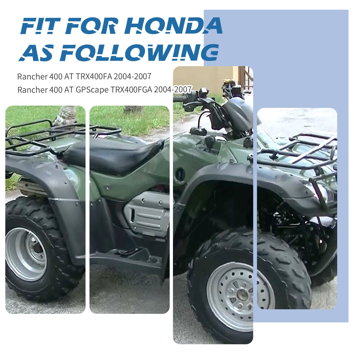 Air Filter for Honda Rancher 400 TRX400 (2004–2007)