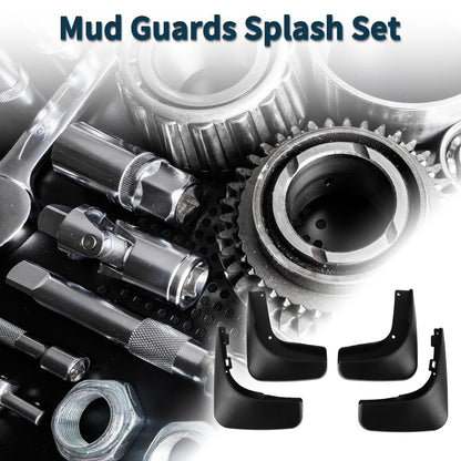 Set of 4 Mud Flaps Splash Guards for Volkswagen Golf 6 (2009–2013)