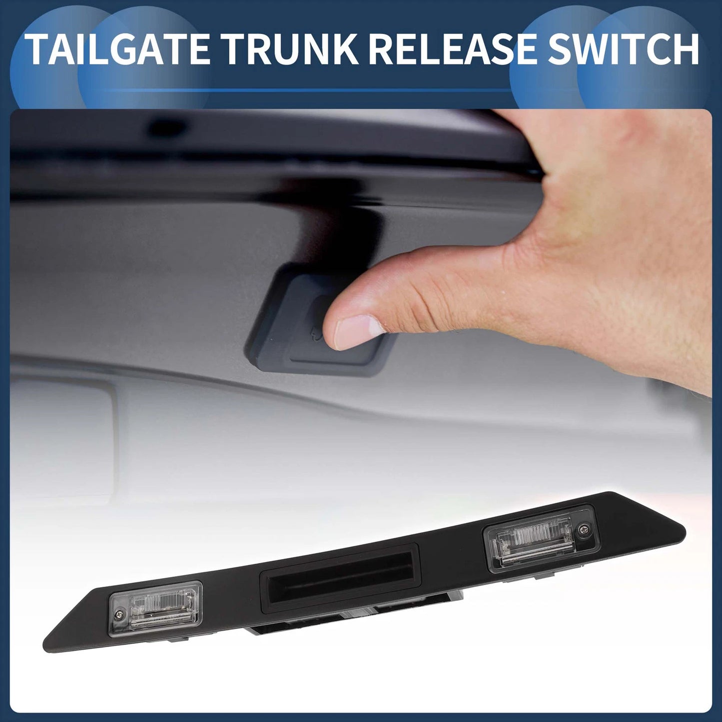 Tailgate Trunk Release Switch for Audi A3 RS3 (2003–2013) No. 8P48275743FZ