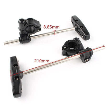 Adjustable Kickstand Foot for Motorcycle Universal CNC Blue