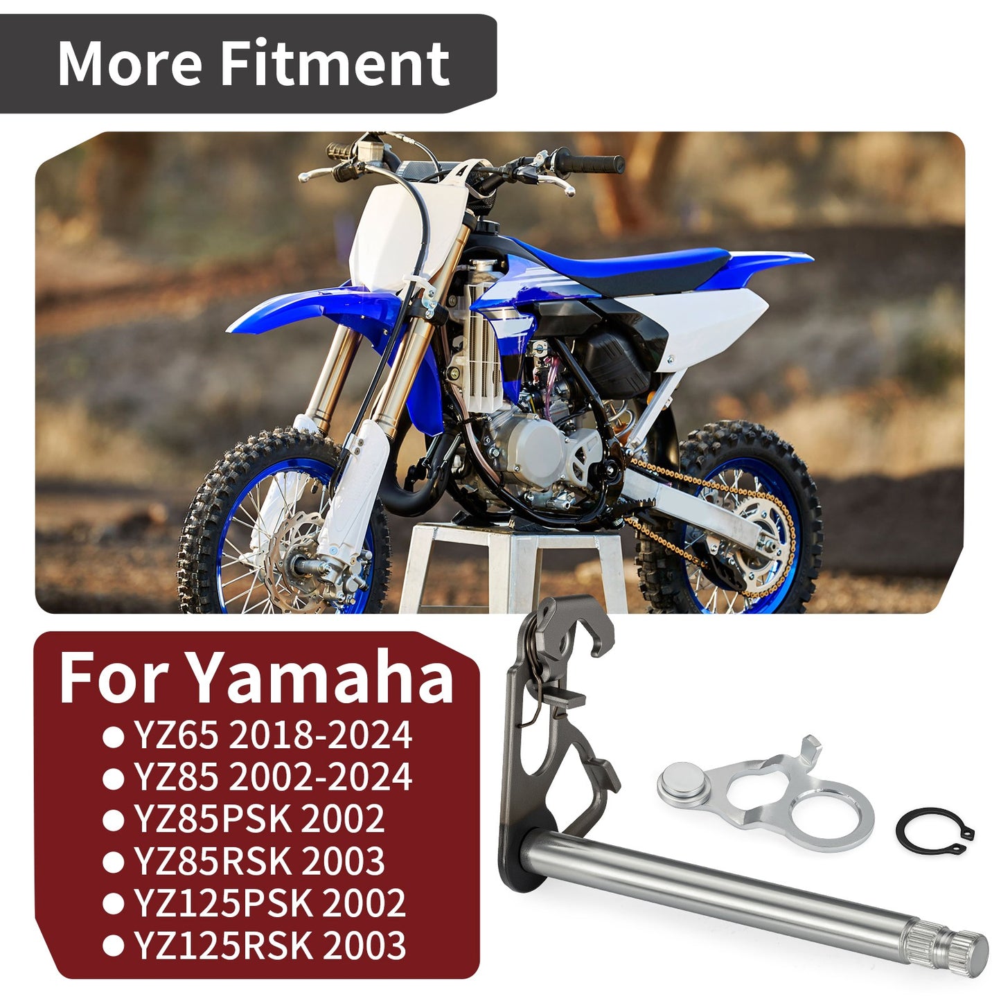 Shift Shaft Assembly for Yamaha YZ85PSK YZ125PSK (2002)