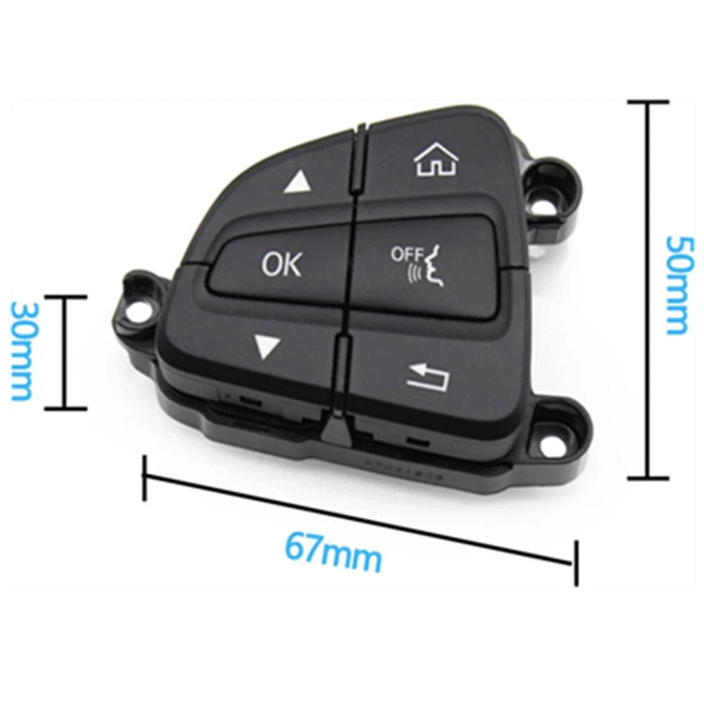 Black Steering Wheel Left Cruise Control Switch for Mercedes W205 C253 C300