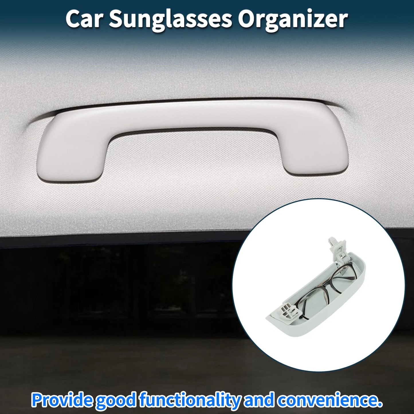 Sunglasses Case for Volkswagen Golf 8 (2020–2025) Eyeglasses Holder Storage Box