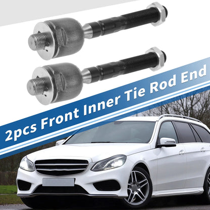 2 x Front Inner Tie Rod End Links for Mercedes-Benz ML320 (1998-2003)