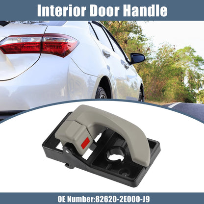 Right Interior Door Handle for Hyundai Tucson (2016–2021) No. 82620-2E000-J9 Black Beige