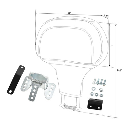 Seat & Backrest Pads for Harley Street Glide & Road Glide (2014-2023)