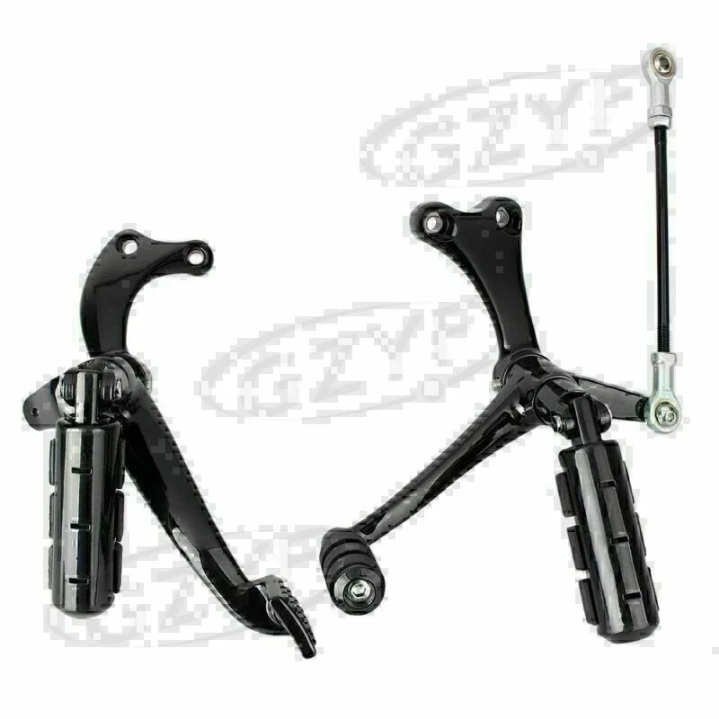 Fitward Controls Complete Kit with Pegs for Harley Sportster 883 (2004-2023)